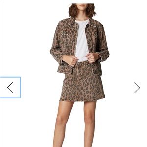 Blank NYC Leopard Jean Jacket